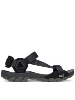 Jack Wolfskin Sandały Ridge A65589 Czarny