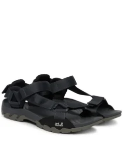 Jack Wolfskin Sandały Ridge A65590 Czarny