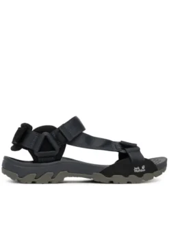Jack Wolfskin Sandały Ridge A65590 Czarny