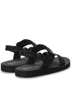 Jack Wolfskin Sandały Urban Entdeckung Belt Sandal 4056711 Czarny