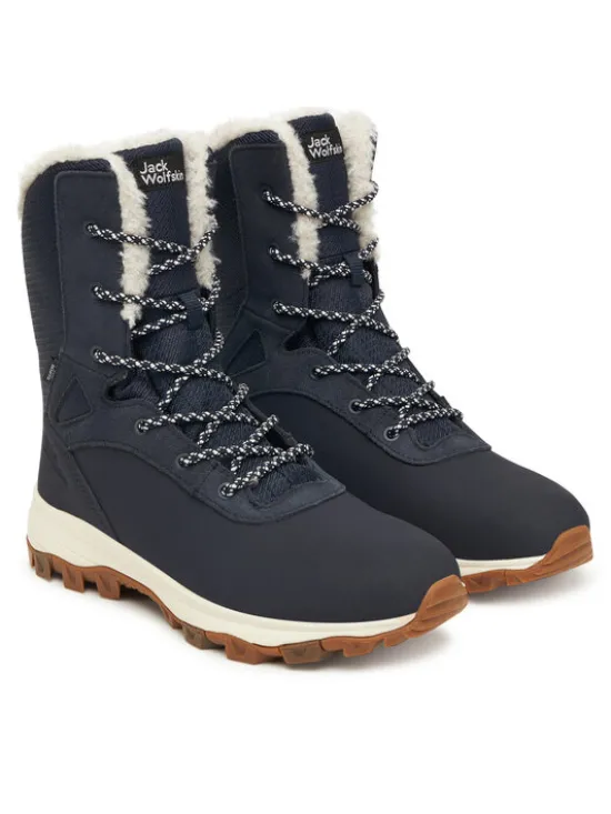 Jack Wolfskin Trekkingi Everquest Texapore Snow High 4053601 Granatowy