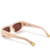 JACQUEMUS Okulary przeciwsłoneczne JAC2C2SUN Beżowy