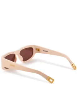 JACQUEMUS Okulary przeciwsłoneczne JAC2C2SUN Beżowy