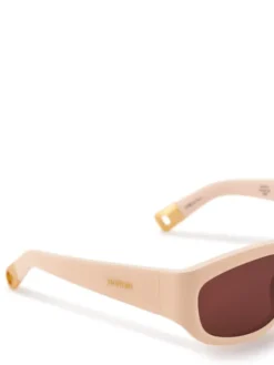 JACQUEMUS Okulary przeciwsłoneczne JAC2C2SUN Beżowy