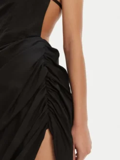 JACQUEMUS Sukienka koktajlowa 22E243DR106-1020 Czarny Regular Fit