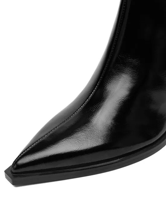 JENNY Botki CEO-LS6344-01 Czarny