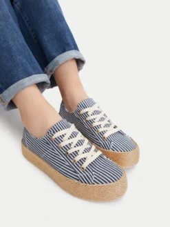 JENNY Espadryle CEO-EMMA WSK1576-05 Granatowy