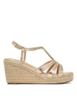JENNY Espadryle CEO-SXH89783 Złoty
