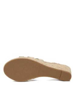 JENNY Espadryle CEO-SXH89783 Złoty