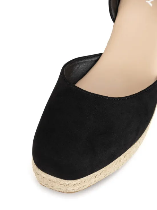 JENNY Espadryle WSS21531-01 Czarny