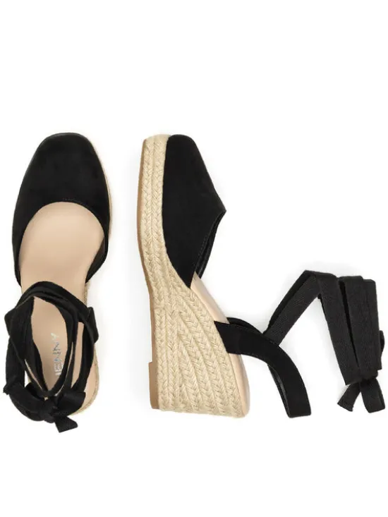 JENNY Espadryle WSS21531-01 Czarny