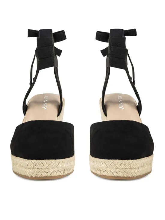 JENNY Espadryle WSS21531-01 Czarny