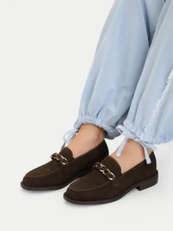 JENNY Loafersy CEO-HY1666-5 Brązowy ciemny