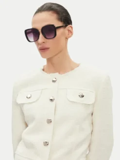JENNY Okulary przeciwsłoneczne 4WF-025-SS25 Czarny