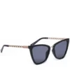 JENNY Okulary przeciwsłoneczne 4WF-013-SS25 Czarny