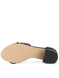 JENNY Sandały LS6026-06 Czarny