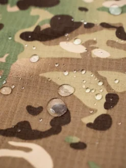 Jigga Wear Komplet kurtka przeciwdeszczowa i spodnie Mundur Militarny Taktyczny moro camo harcerstwo 130539 Brązowy Regular Fit