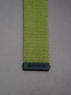 Jigga Wear Pasek Męski Pasek Parciany Oliwkowy Jigga Wear Simple Crown uni Zielony