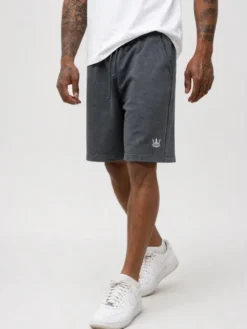 Jigga Wear Szorty materiałowe 132138 Czarny Regular Fit