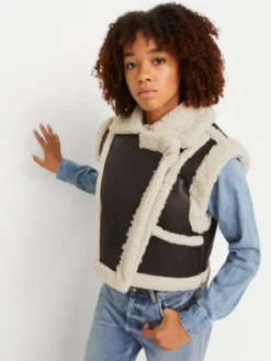 JJXX Bezrękawnik Joanna 12264943 Czarny Regular Fit