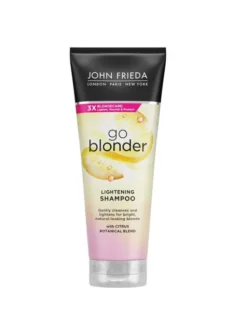 John Frieda Sheer Blonde Go Blonder szampon rozjaśniający włosy 250ml Szampon do włosów
