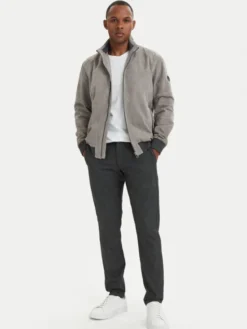JOOP! Jeans Spodnie materiałowe Jjf-81Maxton3-W 30104830 Szary ciemny Slim Fit
