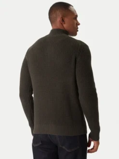 JOOP! Jeans Sweter Henrios 30047663 Zielony Modern Fit