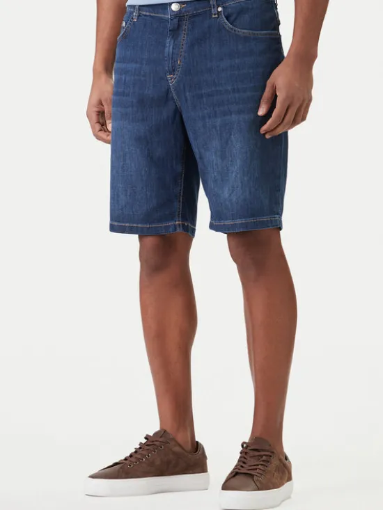 JOOP! Jeans Szorty jeansowe Mabrouk 30102787 Niebieski Modern Fit
