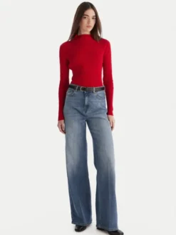 JOOP! Sweter Kalisto 30048405 Czerwony Slim Fit