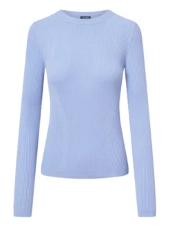 JOOP! Sweter 58 253KN58Karloa 30047481 Błękitny Slim Fit