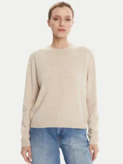 JOOP! Sweter 58 253KN58Kumo 30047489 Beżowy Loose Fit