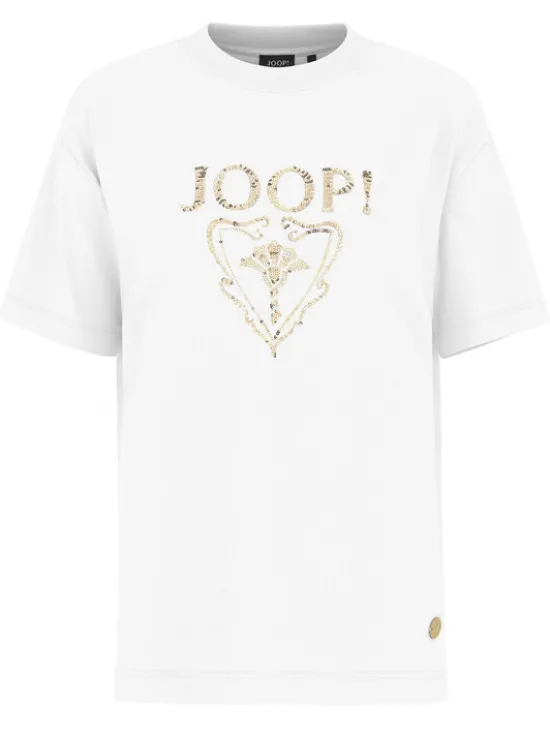 JOOP! T-Shirt 58 253JE58Tomma 30047768 Biały Regular Fit
