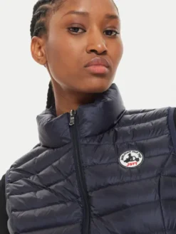 Jott Bezrękawnik Seda P000WDOW04 Granatowy Slim Fit