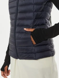 Jott Bezrękawnik Seda P000WDOW04 Granatowy Slim Fit