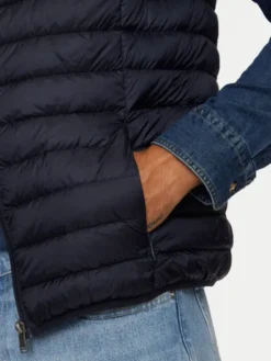 Jott Kamizelka Tom P000MDOW04 Granatowy Slim Fit