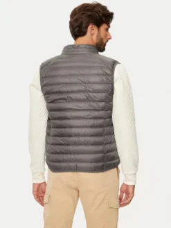 Jott Kamizelka Tom P000MDOW04 Szary Slim Fit