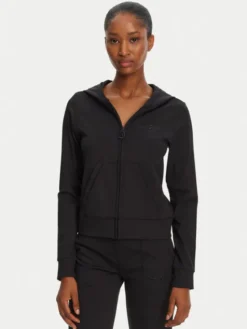 Juicy Couture Bluza Active JCSAS125401 Czarny Slim Fit