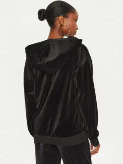 Juicy Couture Bluza Halan JCWAS24342 Czarny Oversize