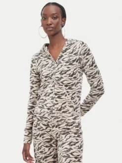 Juicy Couture Bluza JCDIJ126960A Beżowy Regular Fit