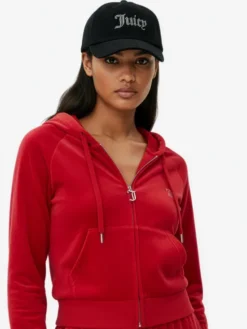 Juicy Couture Czapka z daszkiem Veronica JCAWH224702 Czarny