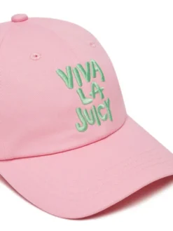 Juicy Couture Czapka z daszkiem Viva JCAWH125712 Różowy