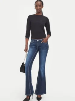 Juicy Couture Jeansy JCDJE126974 Szary Bootcut Fit