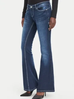Juicy Couture Jeansy JCDJE126974 Szary Bootcut Fit