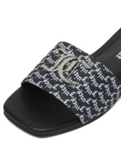 Juicy Couture Klapki CEO-HY24111-1 Czarny