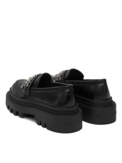 Juicy Couture Loafersy CEO-HY63020S-6A Czarny