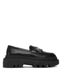 Juicy Couture Loafersy CEO-HY63020S-6A Czarny
