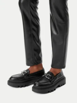 Juicy Couture Loafersy CEO-HY63020S-6 Czarny