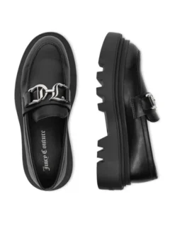 Juicy Couture Loafersy CEO-HY63020S-6 Czarny