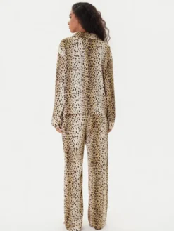 Juicy Couture Piżama JCLPJ225504 Beżowy Relaxed Fit