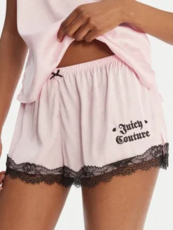 Juicy Couture Piżama JCYPJ126862 Różowy Slim Fit